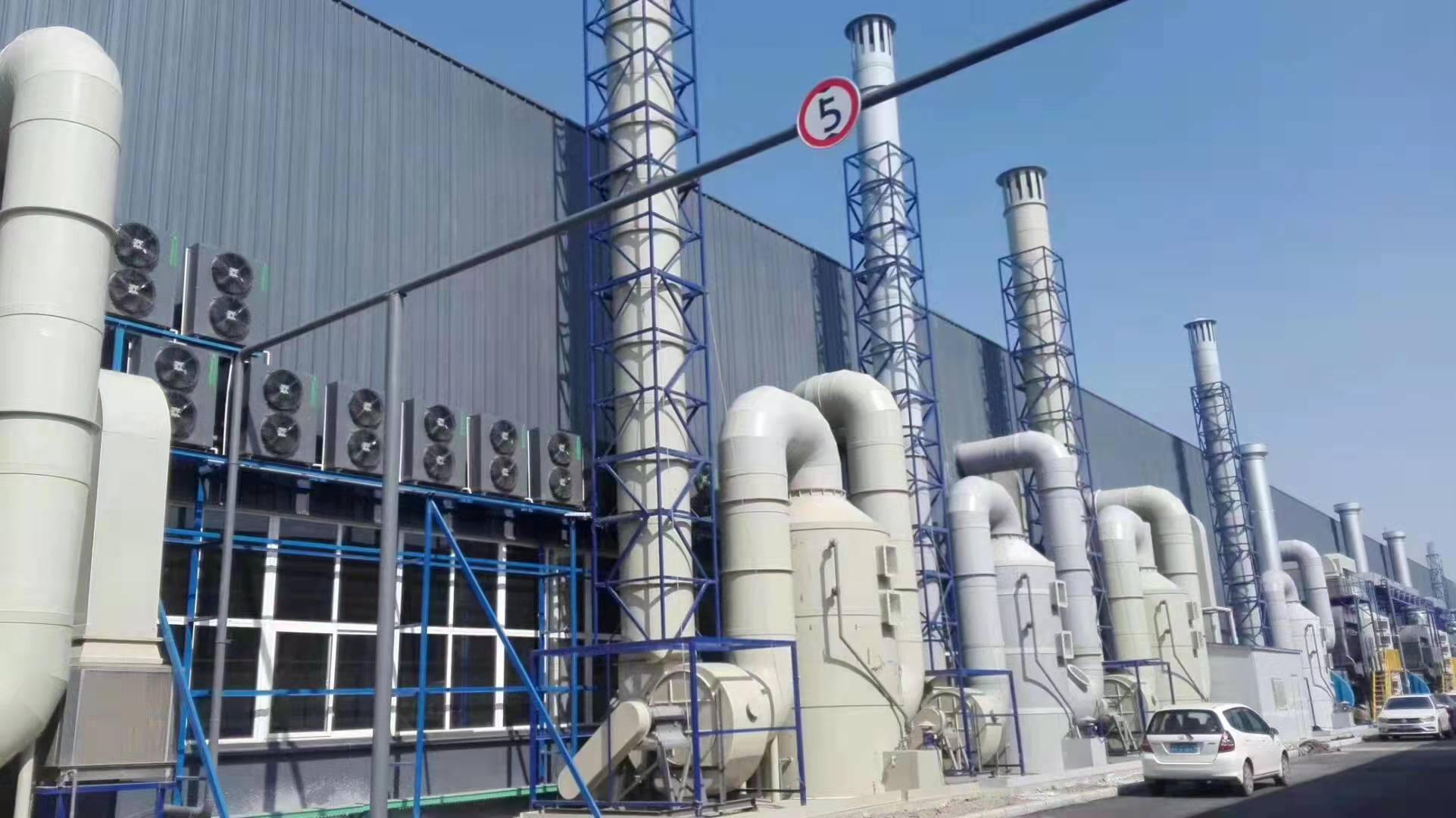 鎮(zhèn)江乳膠制品廠好評！耀先環(huán)境噴淋塔發(fā)揮大作用！